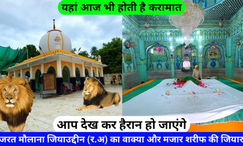 Hazrat Maulana Ziauddin Sahib Ki Dargah Sharif Jaipur hazrul remo
