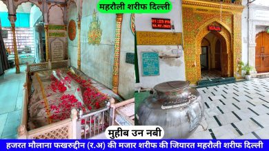 Hazrat Fakhruddin Fakhr E Jahan Ki Mazar Sharif Delhi hazrul remo