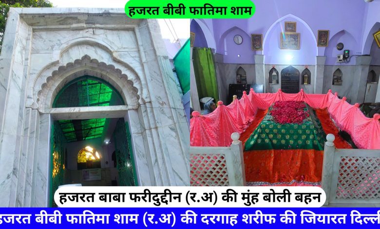 Hazrat Bibi Fatima Saam (R.A) Ki Dargah Sharif Delhi hazrul remo