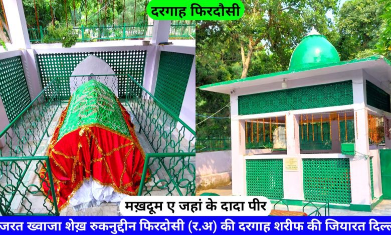 Shaikh Ruknuddin Firdausi (R.A) Ki Dargah Sharif Delhi hazrul remo